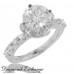1.90 CT Lady's Round Cut Diamond Engagement Ring